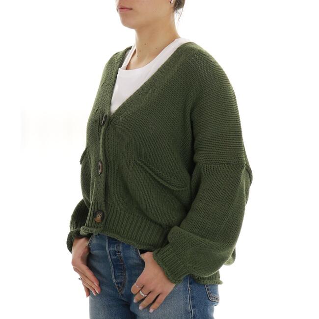 CARDIGAN OVERSIZE SCOLLO A V VICOLO - Mad Fashion | img vers.650x/